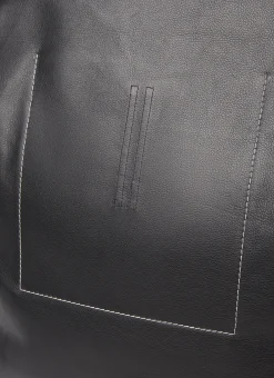 Men Rick Owens Tote Bags^Large Leather Tote Bag