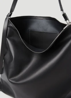 Men Rick Owens Tote Bags^Large Leather Tote Bag