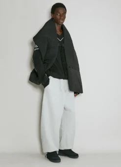 Men Y-3 Scarves^Large Padded Scarf