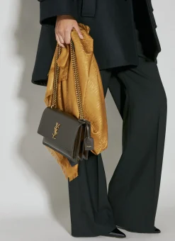 Men Saint Laurent Scarves^Large Square Scarf