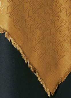 Men Saint Laurent Scarves^Large Square Scarf