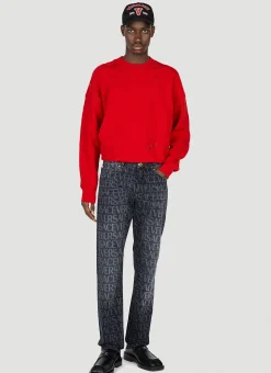 Men Versace Jeans^Laser Logo Print Jeans