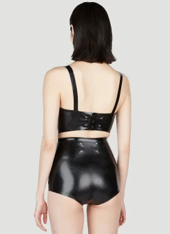 Latex Balconette Bra></noscript>Maison Margiela Sale