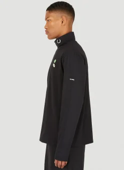 Men Raf Simons x Fred Perry Tops^Laurel Wreath Roll Neck Top