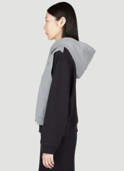Layered Hooded Sweatshirt></noscript>MM6 Maison Margiela