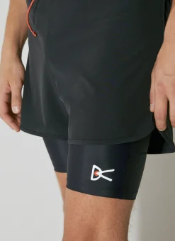 Men District Vision Shorts^Layered Pocketed Trail Shorts