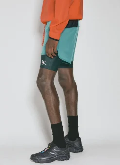 Men District Vision Shorts^Layered Pocketed Trail Shorts