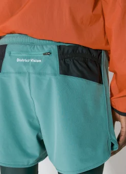 Men District Vision Shorts^Layered Pocketed Trail Shorts