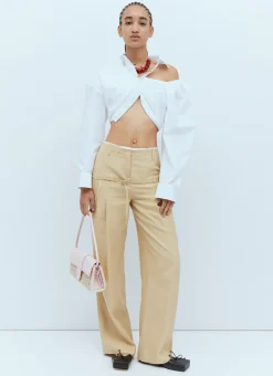 Le Bambino Long Osier Shoulder Bag></noscript>Jacquemus Clearance