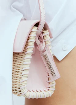 Le Bambino Long Osier Shoulder Bag></noscript>Jacquemus Clearance