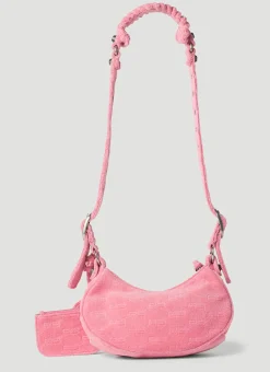 Le Cagole Xs Velour Shoulder Bag></noscript>Balenciaga Discount