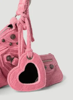 Le Cagole Xs Velour Shoulder Bag></noscript>Balenciaga Discount