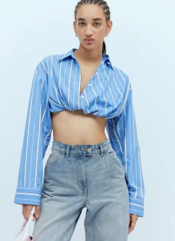 Le Chemise Bahia Stripe Shirt>Jacquemus Sale