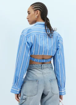 Le Chemise Bahia Stripe Shirt></noscript>Jacquemus Sale