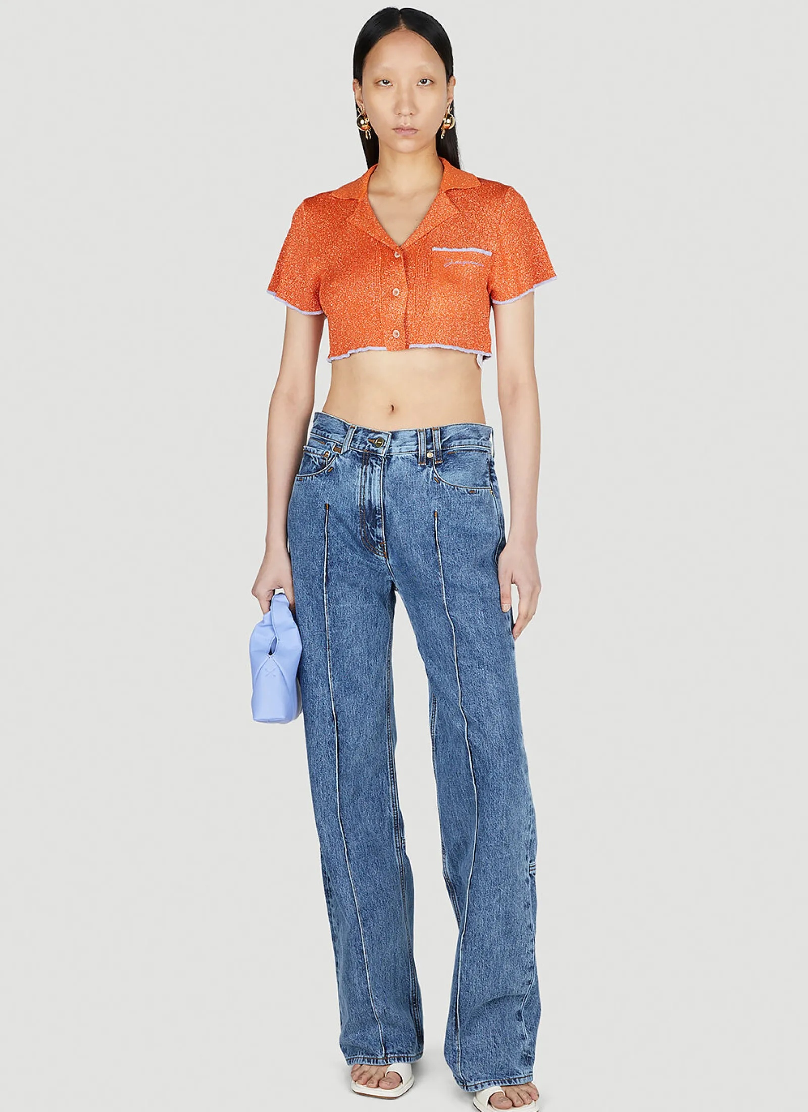 Le De Nimes Bordado Jeans>Jacquemus Online