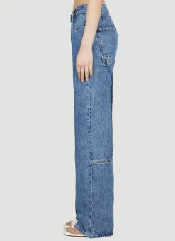 Le De Nimes Bordado Jeans><noscript><img width=