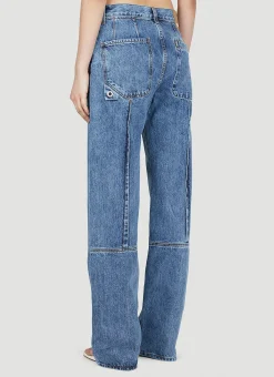 Le De Nimes Bordado Jeans><noscript><img width=