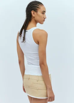 Le Debardeur Caraco Tank Top></noscript>Jacquemus Discount