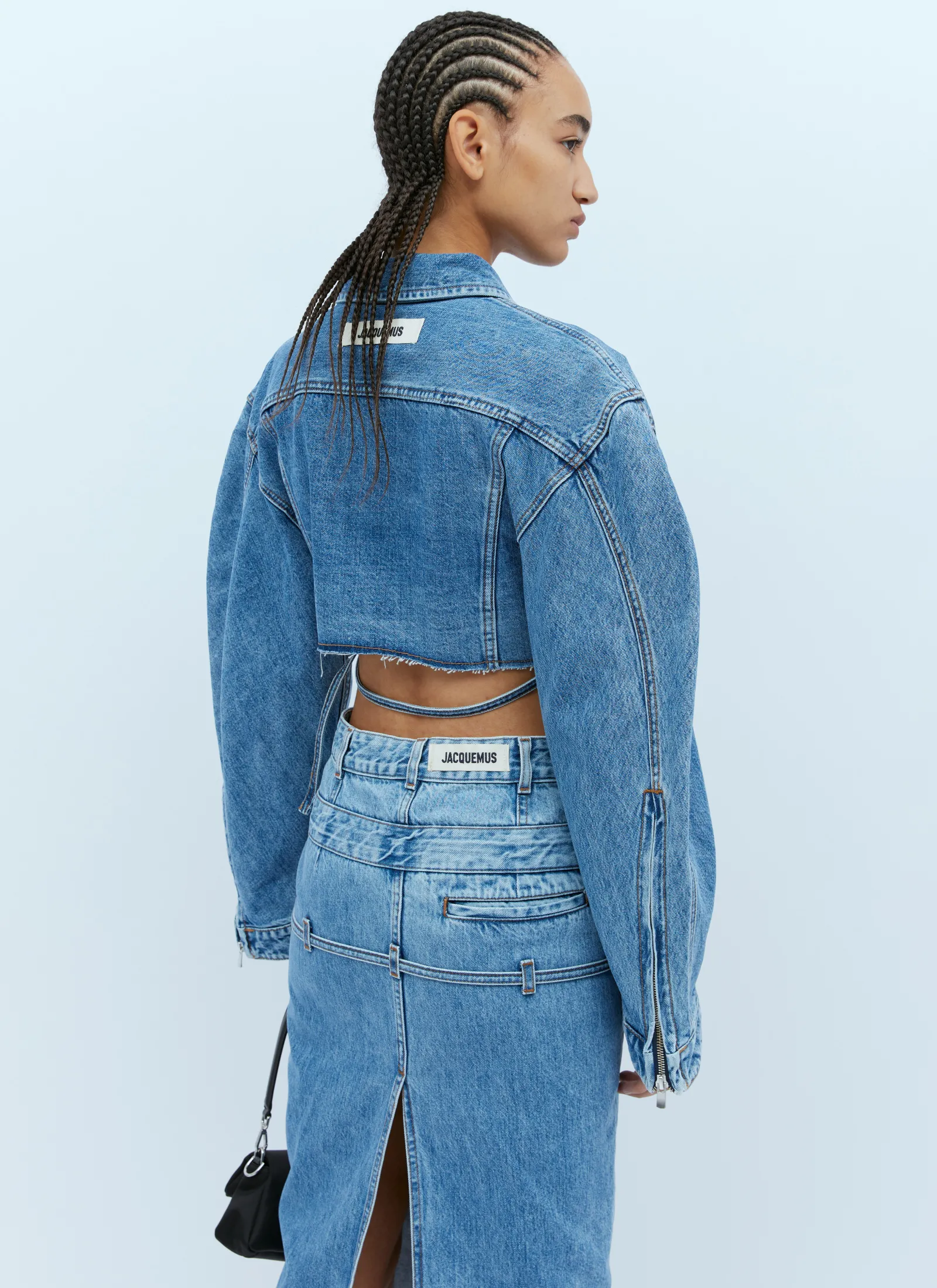 Le Haut De Nimes Corto Denim Jacket>Jacquemus Sale