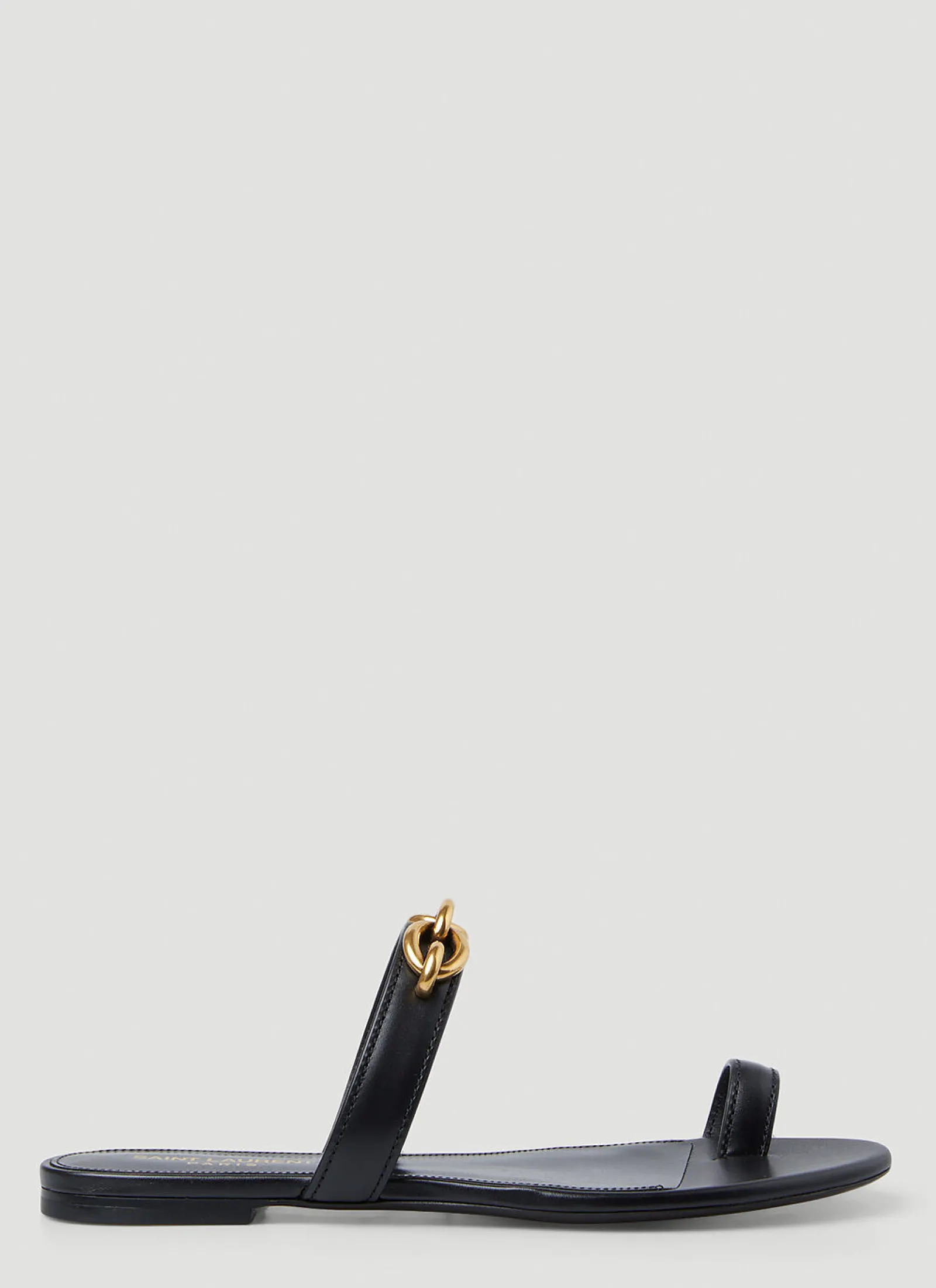 Le Mallion Flat Sandals>Saint Laurent Hot