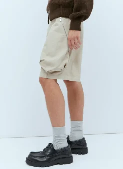 Men Jacquemus Shorts^Le Short Cargo Croissant Bermuda Shorts