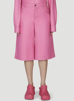 Leather Bermuda Shorts>Bottega Veneta New