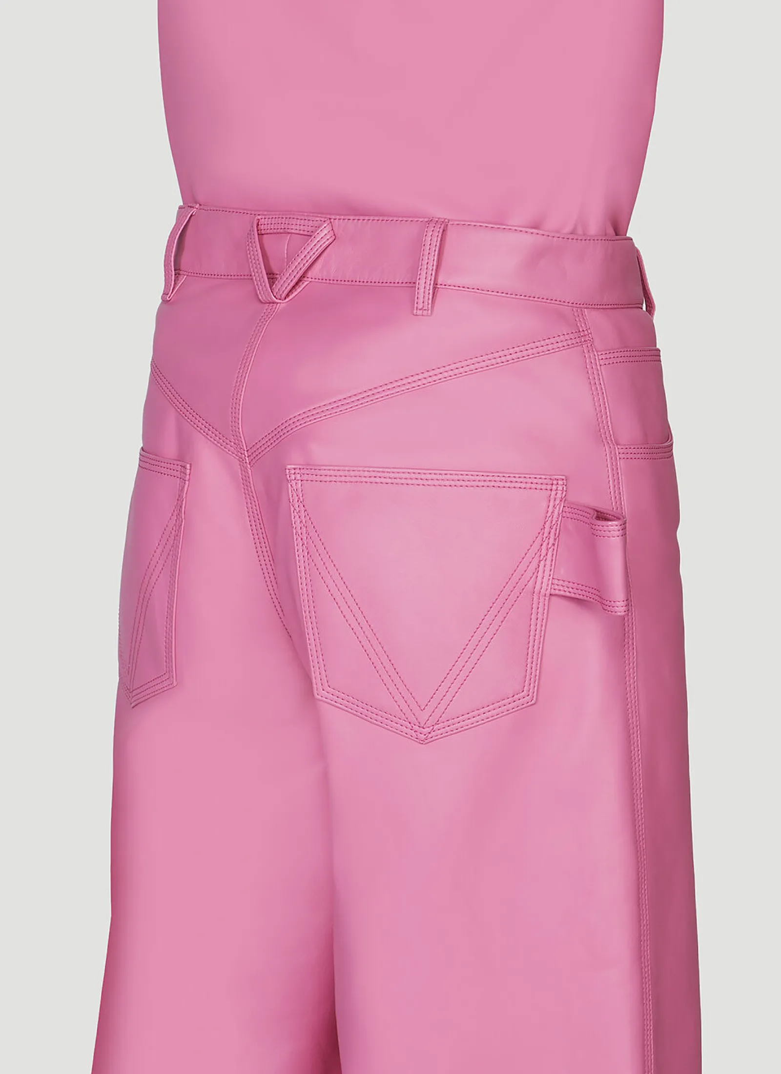 Leather Bermuda Shorts>Bottega Veneta New