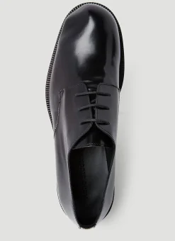 Men Acne Studios Lace Ups^Leather Derby Shoes