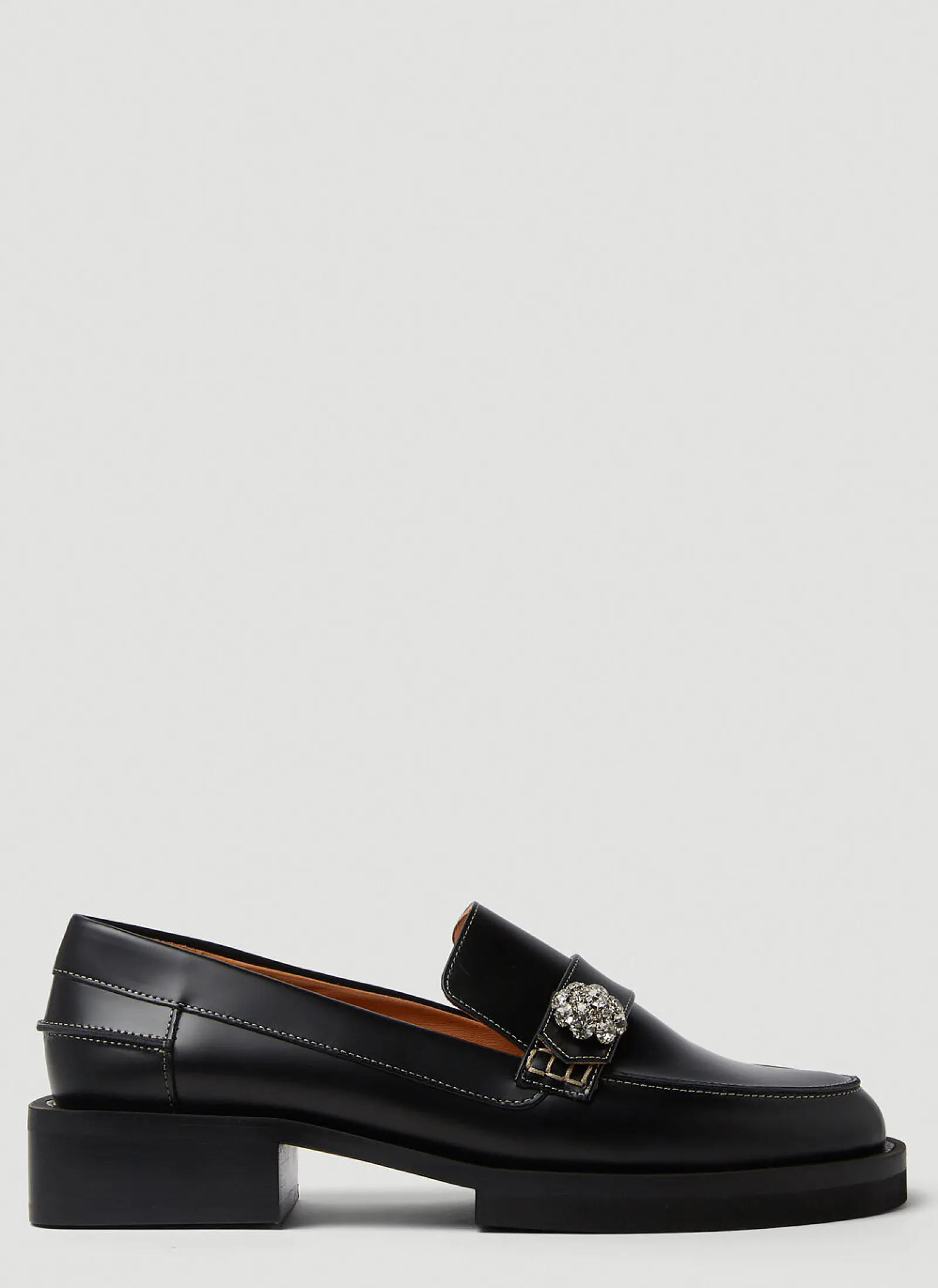 Leather Loafers>GANNI Online