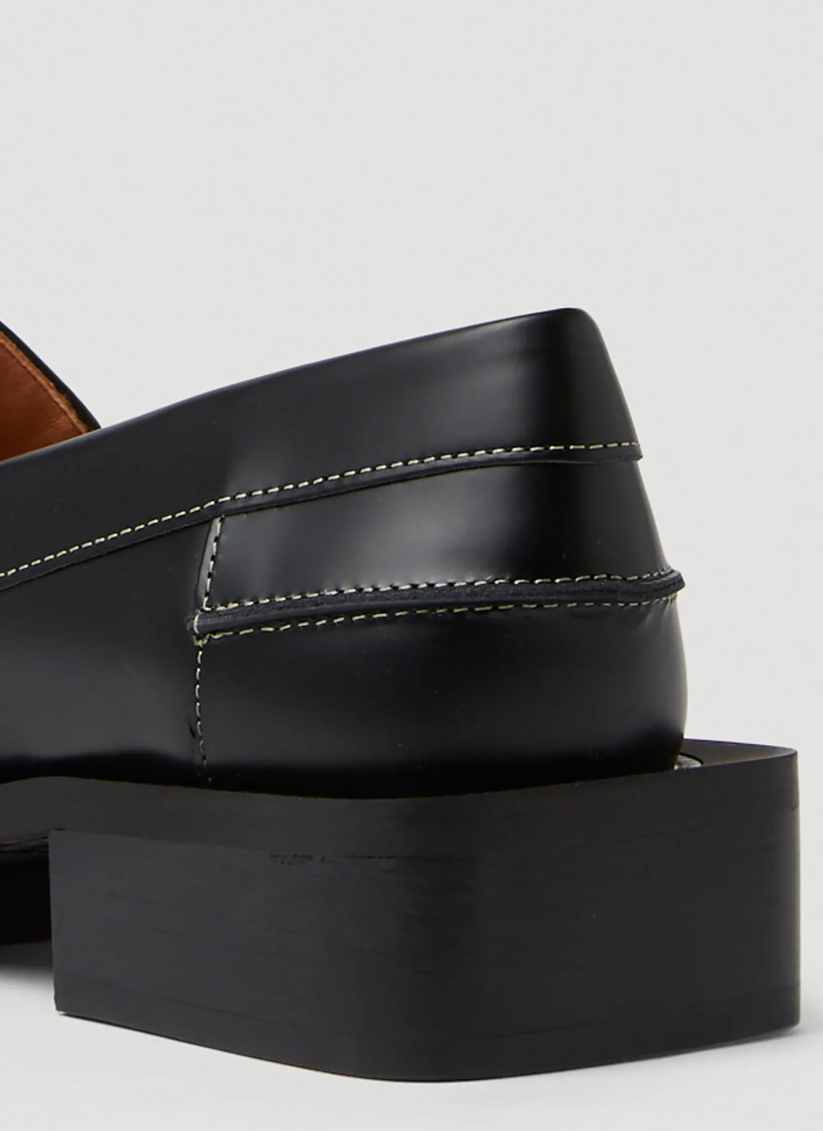 Leather Loafers>GANNI Online