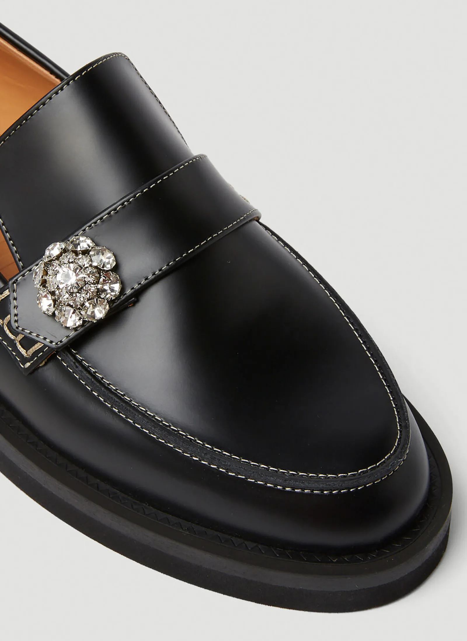 Leather Loafers>GANNI Online
