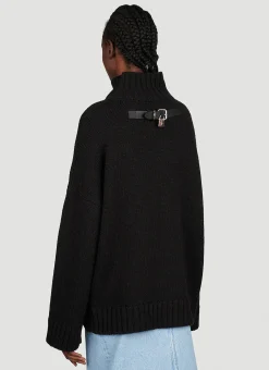 Leather Patch Pocket Sweater></noscript>JW Anderson Online