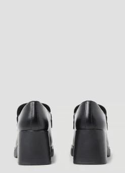 Leather Penny Loafers></noscript>Miu Miu Discount