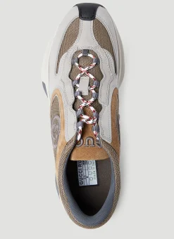 Men Gucci Sneakers^Leather Run Sneakers