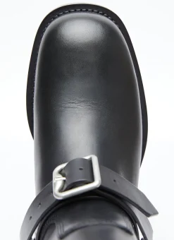 Leather Saddle Tall Boots></noscript>Burberry Sale
