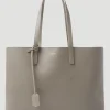 Leather Shopping Tote Bag>Saint Laurent Hot