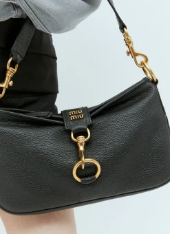 Leather Shoulder Bag>Miu Miu Discount