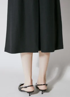 Leather Trim Midi Skirt></noscript>Saint Laurent Best