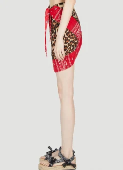 Leopard Motif Sarong Skirt></noscript>Arizona Love Online