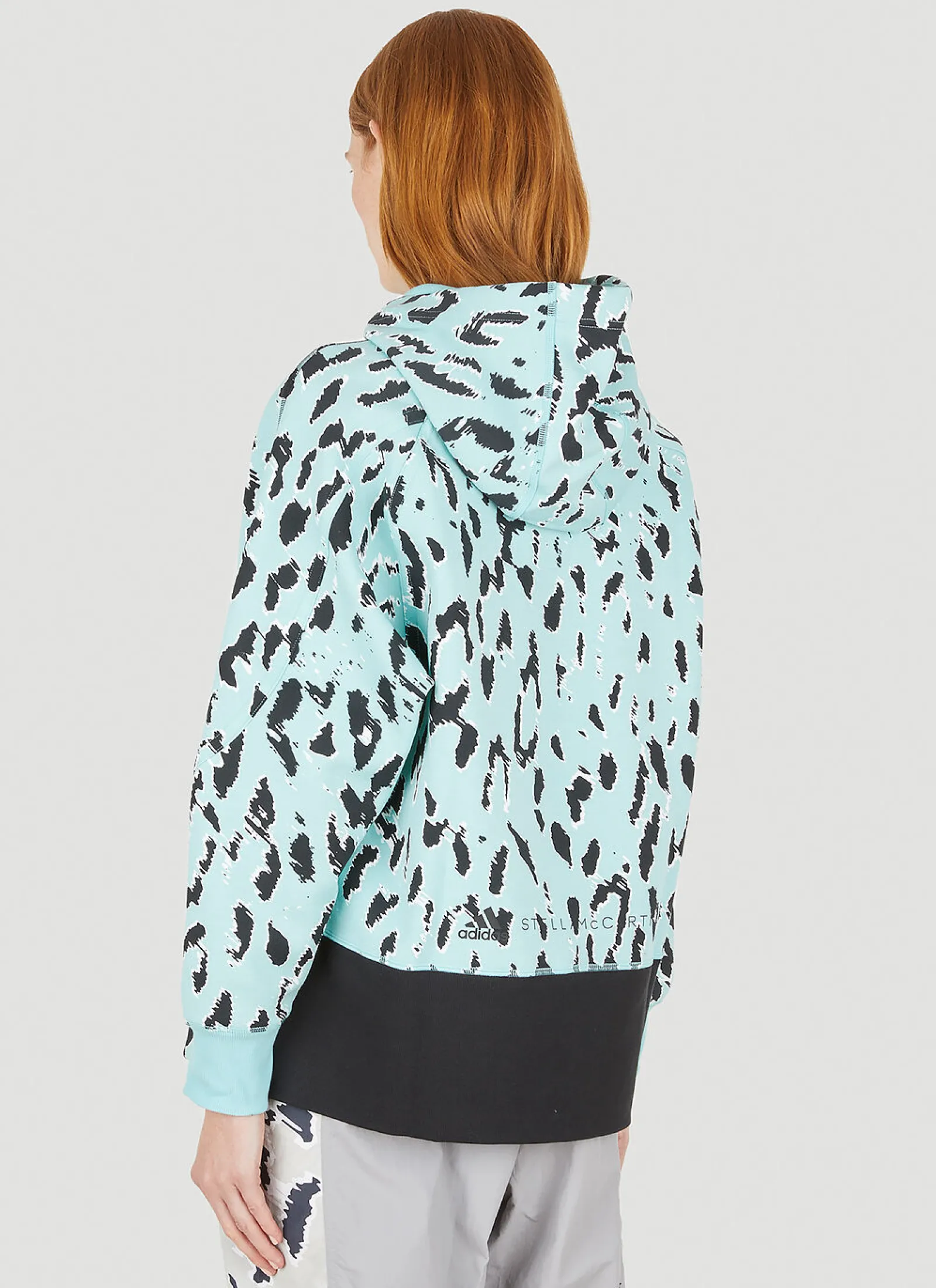 Leopard Print Hooded Sweatshirt>adidas by Stella McCartney Best
