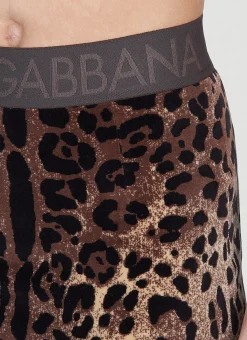 Leopard Print Midi Skirt></noscript>Dolce & Gabbana Hot