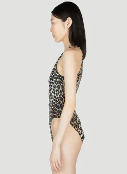 Leopard Print Swimsuit></noscript>GANNI Hot