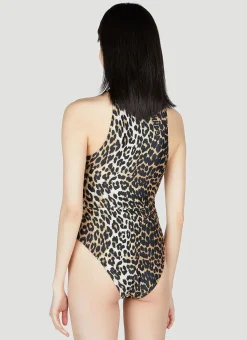 Leopard Print Swimsuit></noscript>GANNI Hot