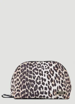 Leopard Print Vanity Bag>GANNI Best