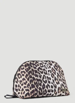 Leopard Print Vanity Bag>GANNI Best