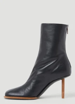 Les Bottines Rond Carre Boots><noscript><img width=