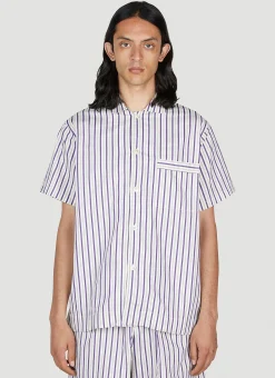 Lido Stripe Short Sleeve Pyjama Shirt>Tekla New