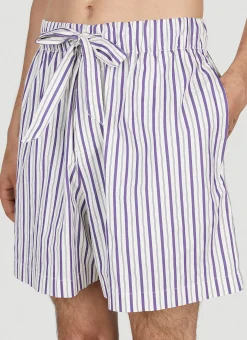 Men Tekla Shorts^Lido Stripe Sleep Shorts