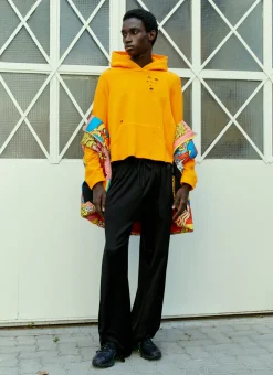 Men Liberal Youth Ministry Sweatshirts^Lifeguard Distressed Hooded Sweatshirt