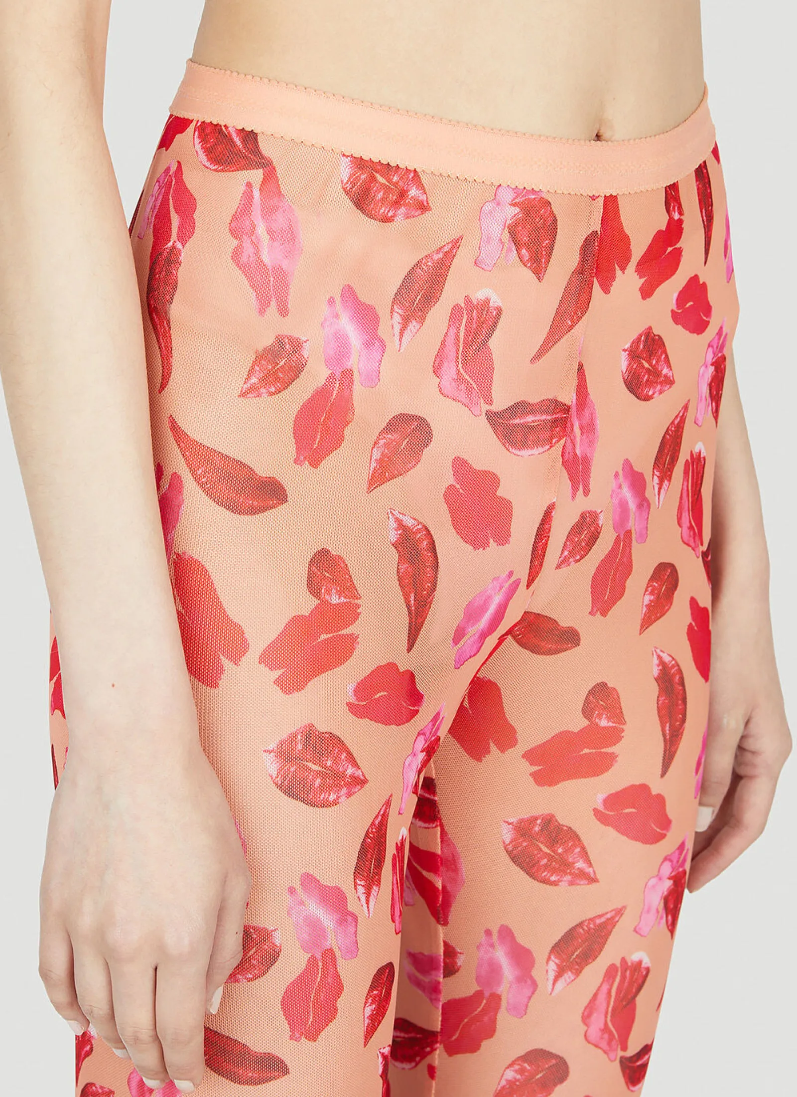 Lips Mesh Leggings>Marco Rambaldi Clearance